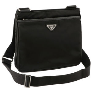 Prada Eco Nylon Shoulder Bag Nero Black